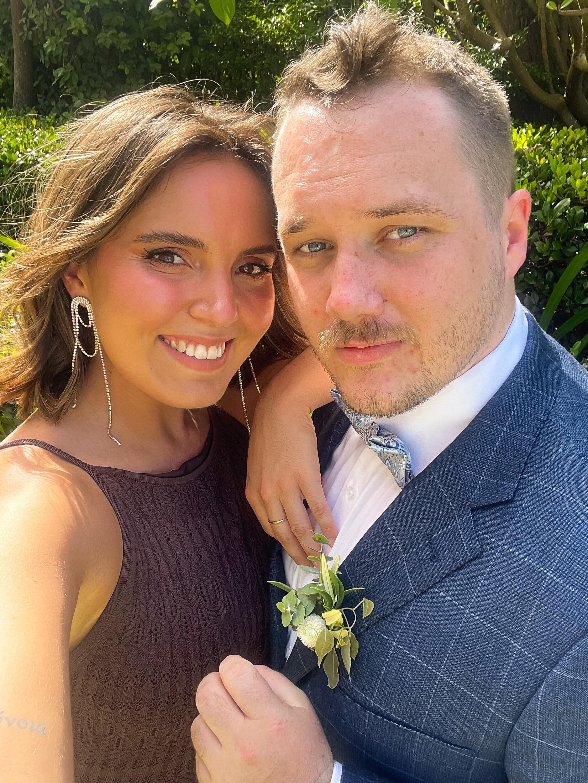 *sobbing* Ben’s sister, Hannah, and her beau Pat got married!! Matilda and Ben had a lovely time. Matilda was just thinking in the back of her mind, WHEN IS IT MY TURN. Oh little did she know… it was coming… in 330 days.