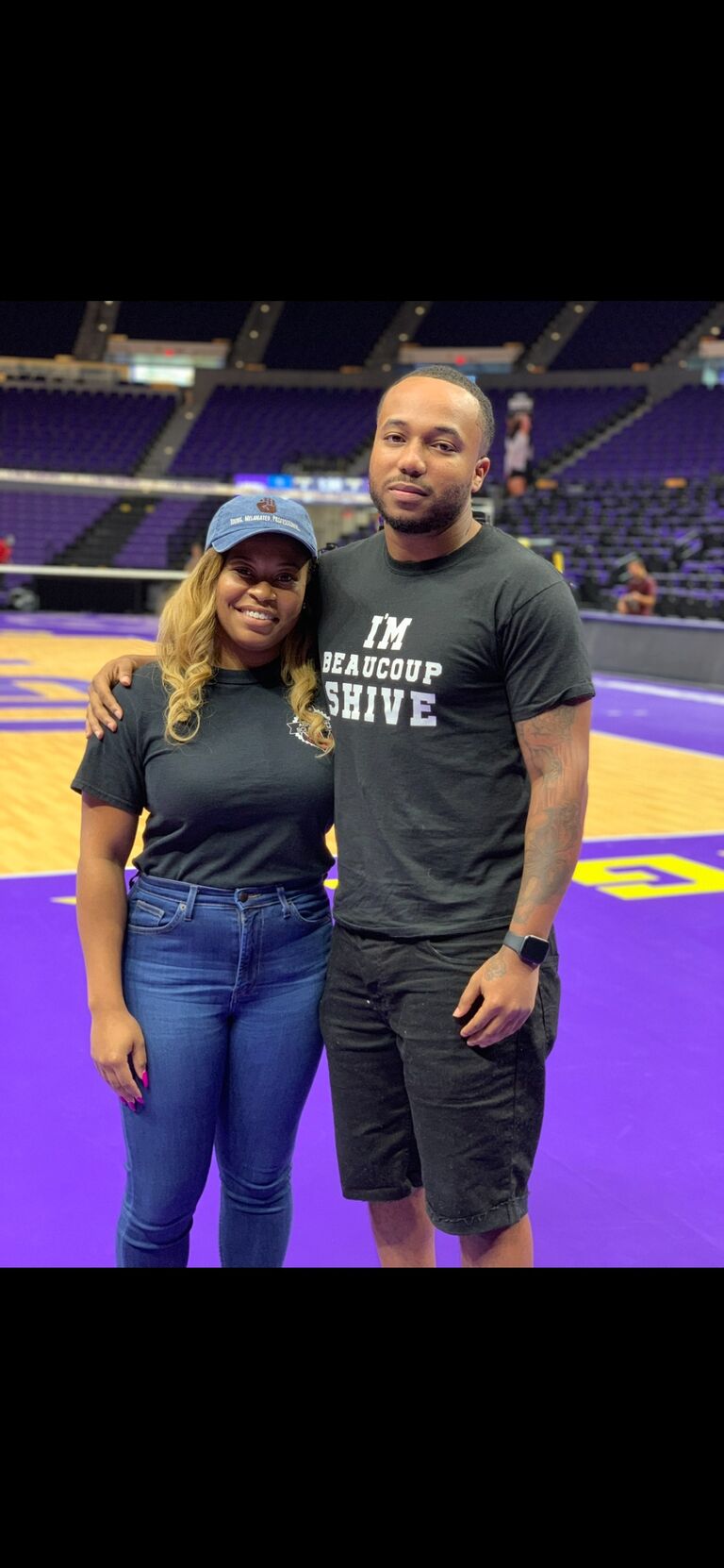 Coach Mom & Coach Dad take the girls to see LSU play