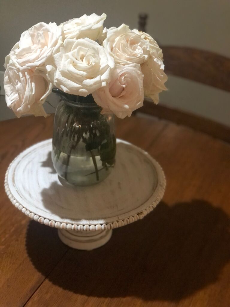 The flowers Caleb gave Shelby on their first date 