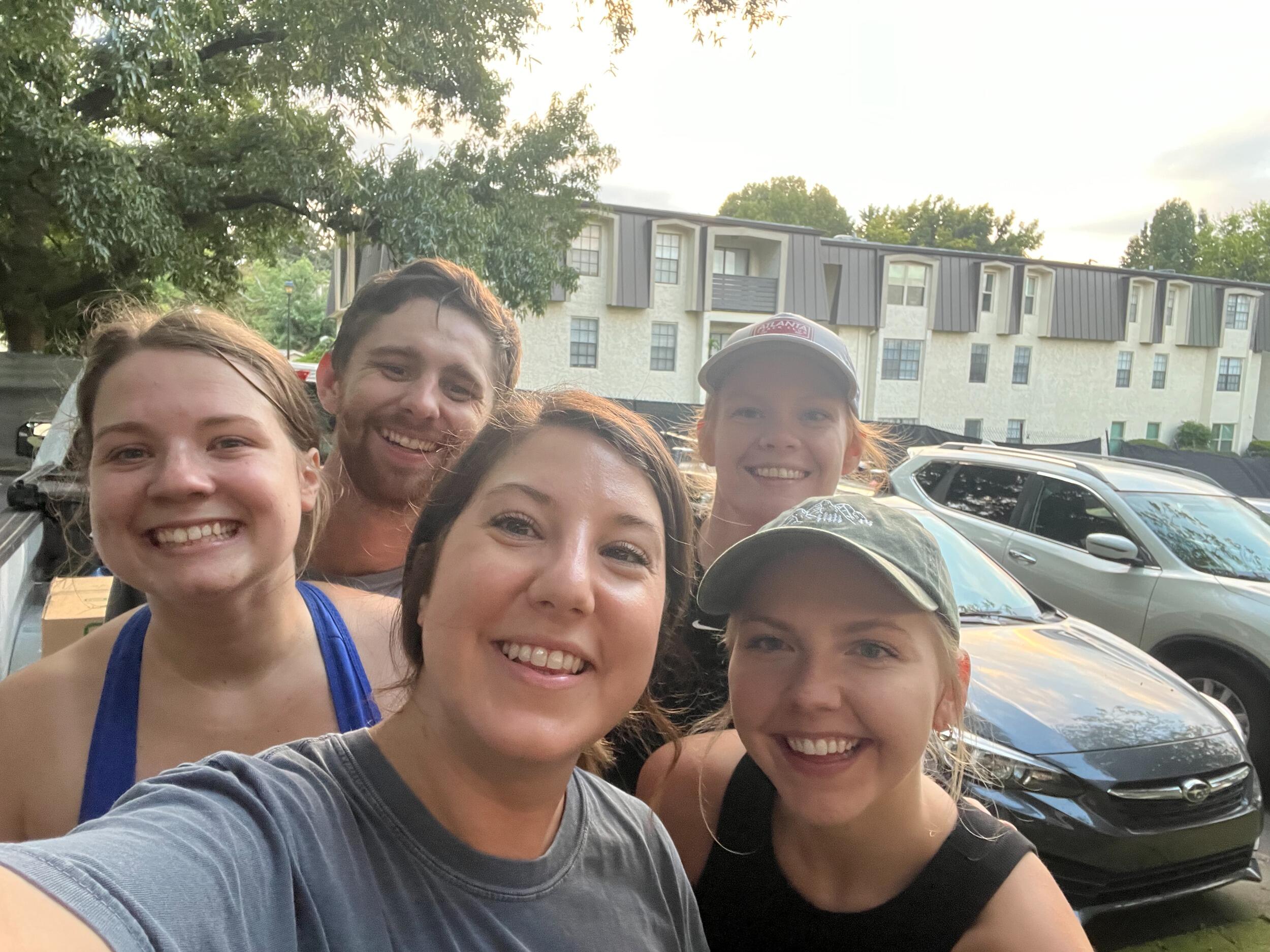 With lots of help from friends, Taylor and Alex pack up her condo in Atlanta and move all of her stuff to Charleston.