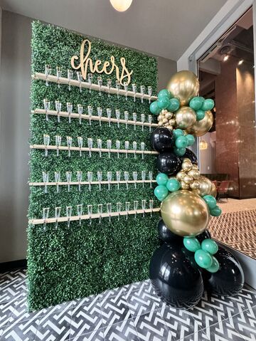 Milah Gold Champagne Wall Rentals - Event Planner - Dallas, TX - Hero Main