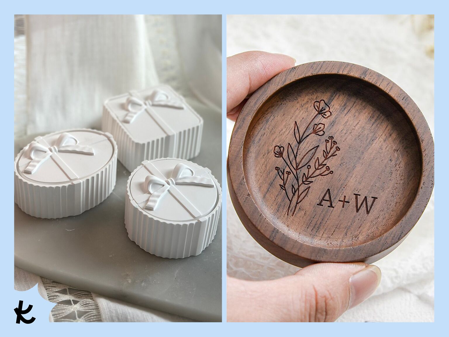 Cute ring dishes for engagement rings