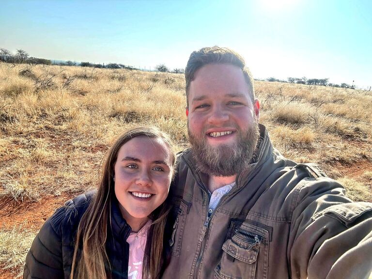 Our second time on the farm together when we started dating. We watched the beautiful sunrise and had a delightful picnic. 
