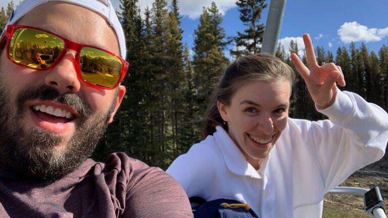 Alanna's first trip to Alberta