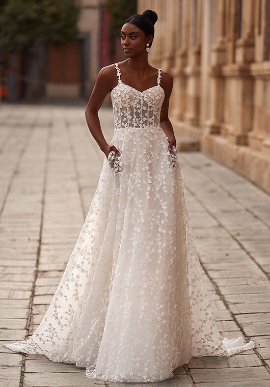 Simply Val Stefani Style Ciana is Lace Mermaid Wedding Gown