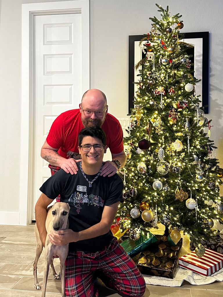 First Christmas with our new family.