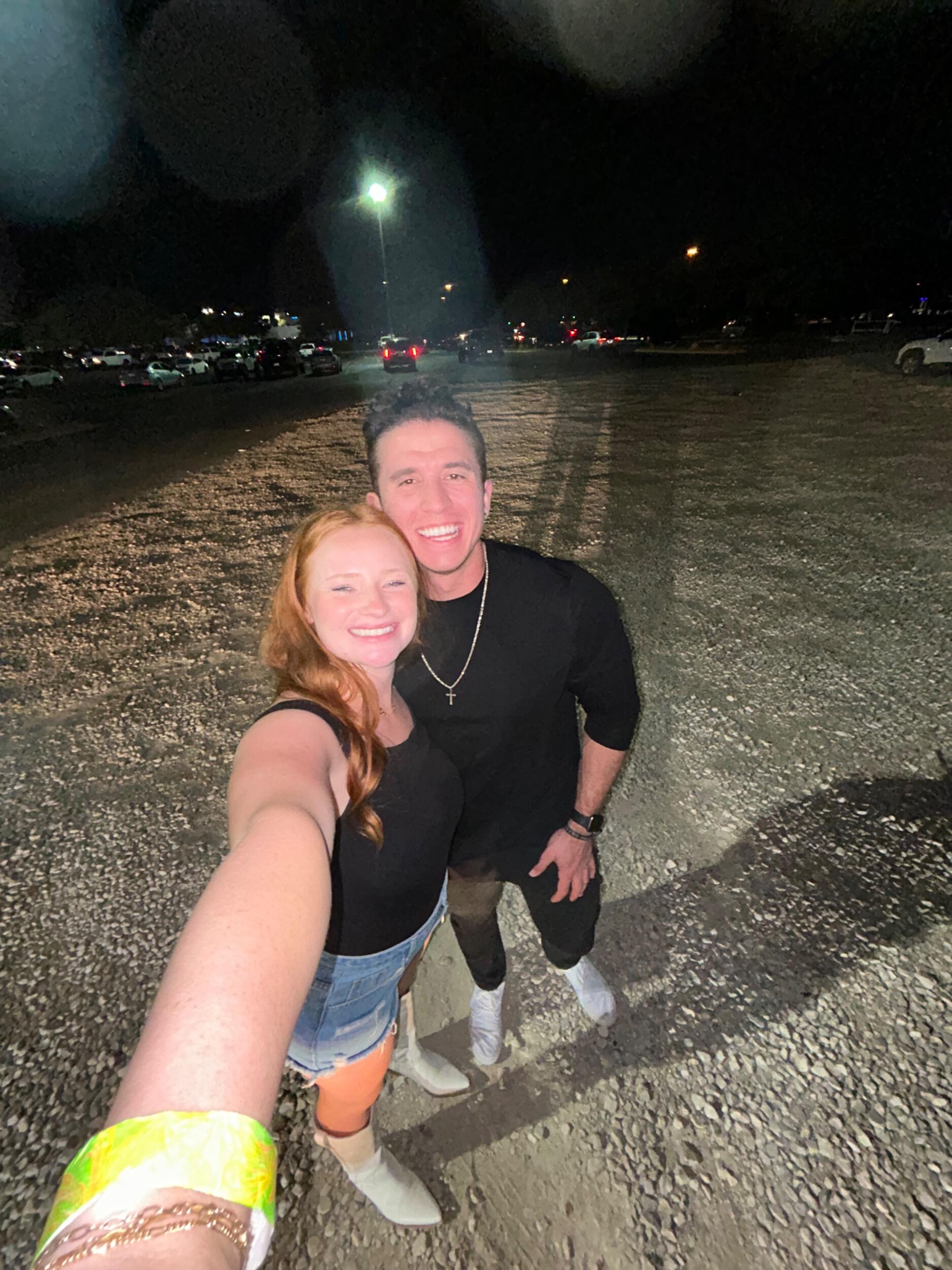Our first picture together