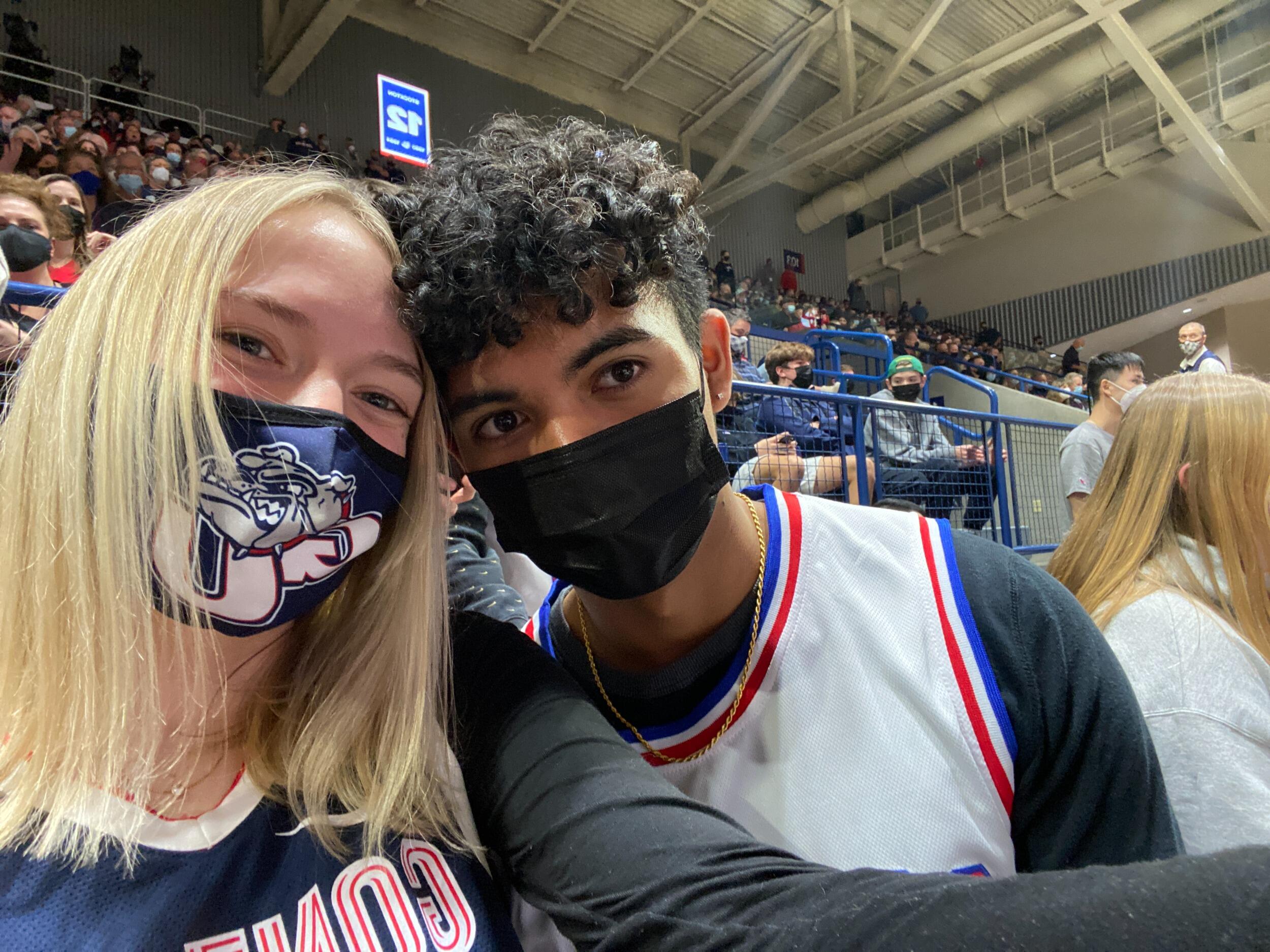 Lots of Zags games watched together :) Go Zags 4 Life!