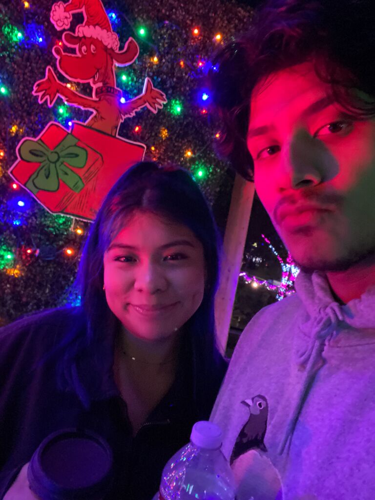 Christmas, Christmas, Christmas time is here, at the Dallas Zoo! Cold weather, lights, hot cocoa and lots of love in the air during our favorite time of the year.- Andrew 
// This was our first Christmas season spent together. I could not imagine one without him... He makes every day feel like Christmas morning-  Melanie 