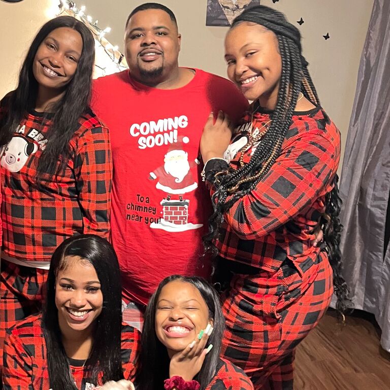 Demik’s first Christmas spent with Destiny's family. 