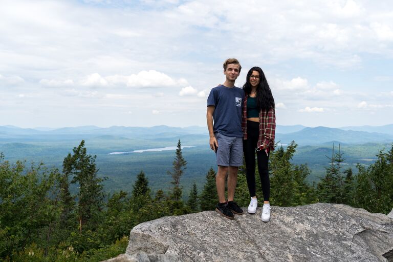 Exploring Whiteface Mountain in Upstate New York.