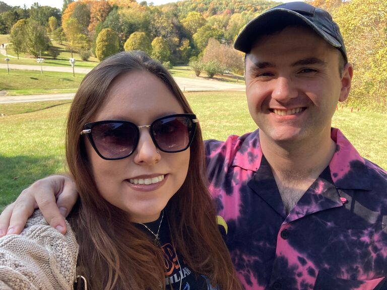The day we picked Bernheim as our wedding venue!