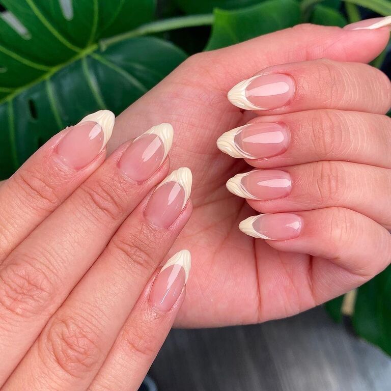 31 French Tip Wedding Nail Ideas From Classic To Glam