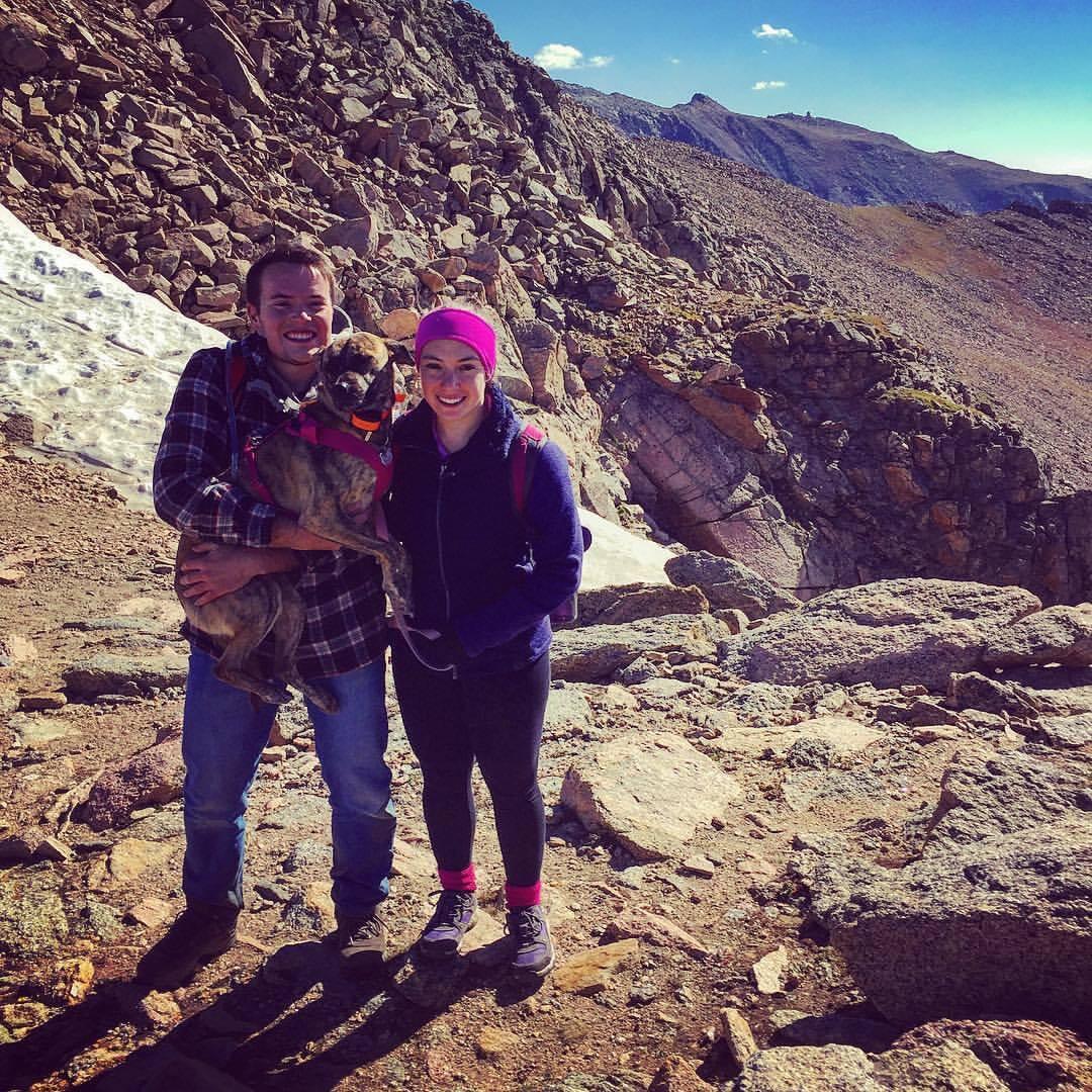 After graduation, we moved to Colorado and got a puppy, Disney. We started our adult jobs, joined Crossfit and spent our weekends exploring Colorado.