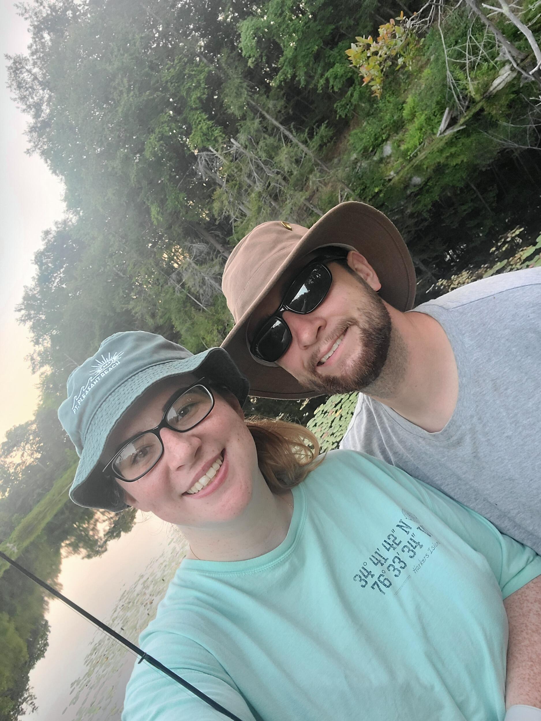 First time fishing together in Fahnestock Park - Carmel, NY