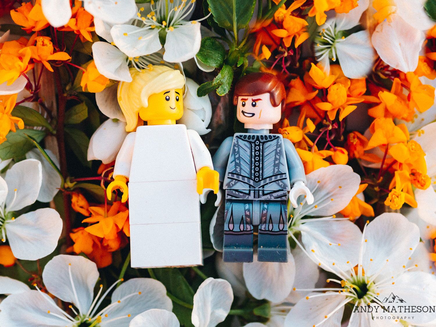 lego wedding in quarantine outdoors