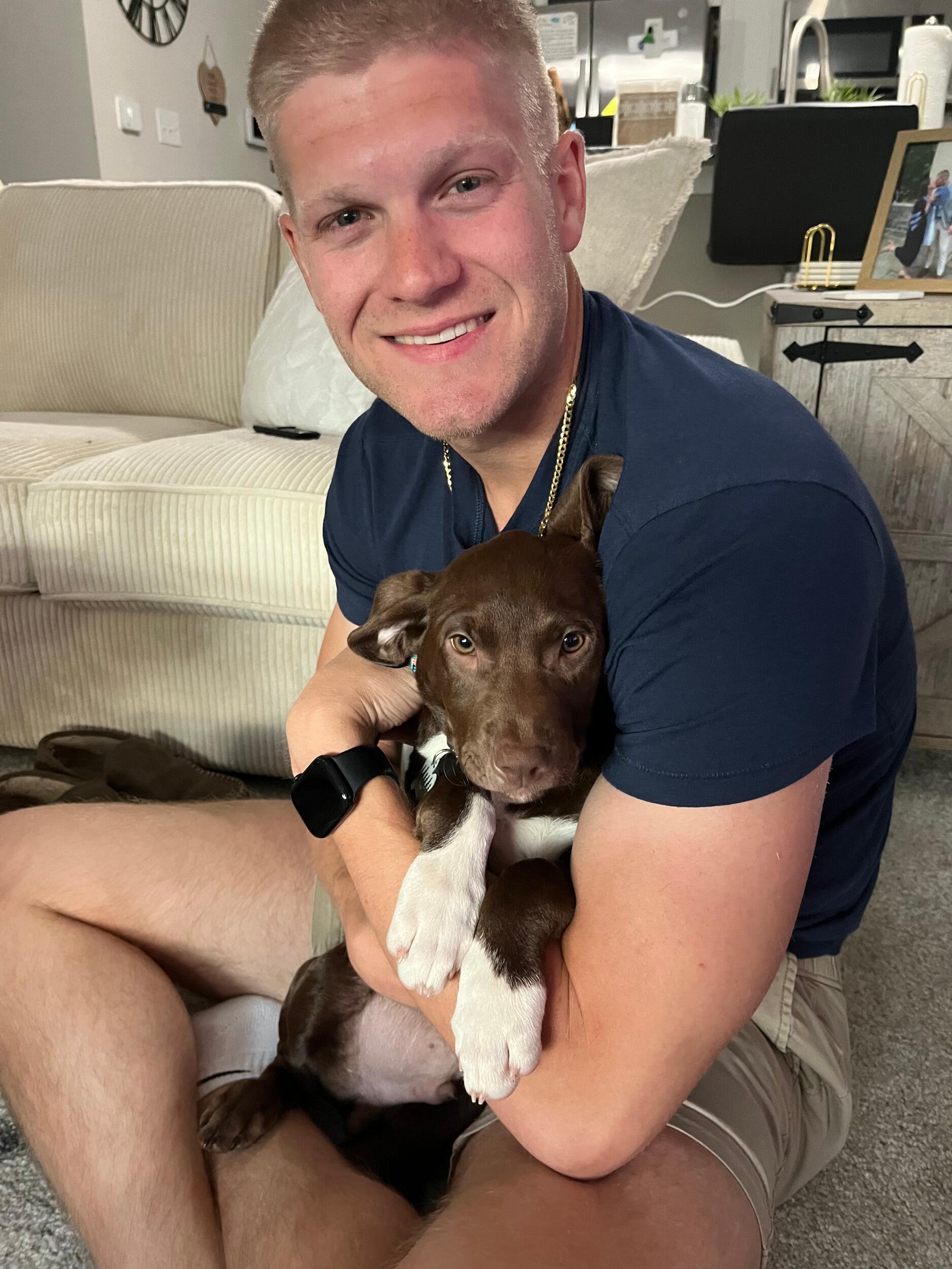 Connor buys some time with a puppy for now. Was a very good call!