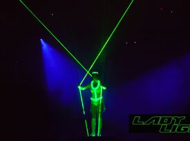 Lady Light Laser Girl Act - Circus Performer - Las Vegas, NV - Hero Gallery 3