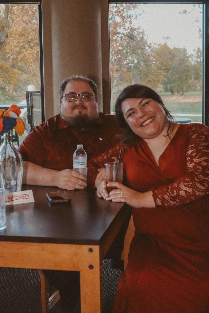 This photo was taken at the wedding of my bridesmaid, Mikaela (for whom I was also a bridesmaid, haha).