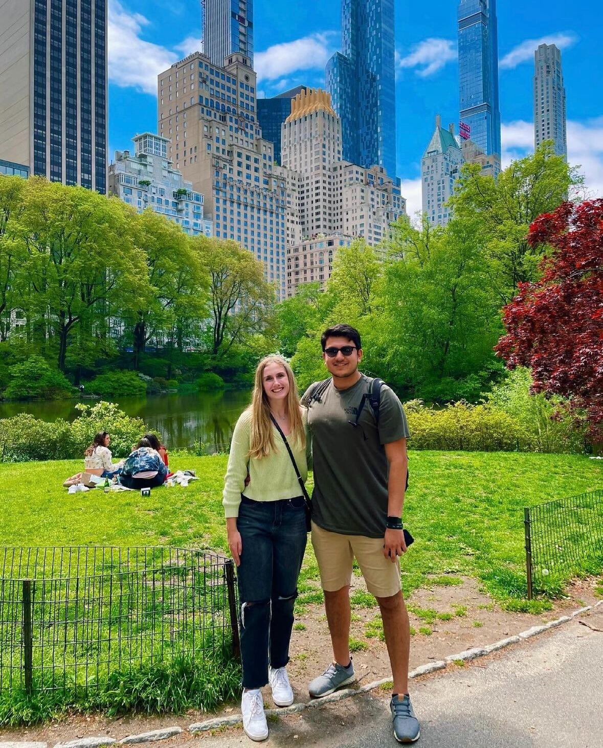 Carley and Brandon went to visit some college friends in New Jersey. They also got to see Philadelphia and New York City. Later in the summer, Brandon would work for General Motors for his first big internship. Carley started working for the State of Michigan, where she worked the remainder of college.