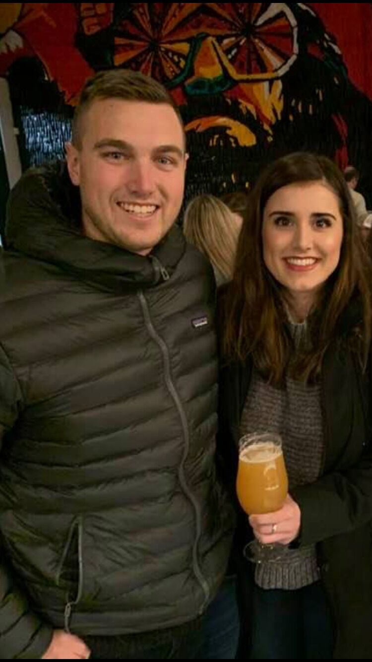 Nick and Emily always knew of each other since they both attended OSU and had mutual friends. However, it wasn't until Emily bravely approached Nick at a bar (Dig a Pony) when they first felt sparks fly. 