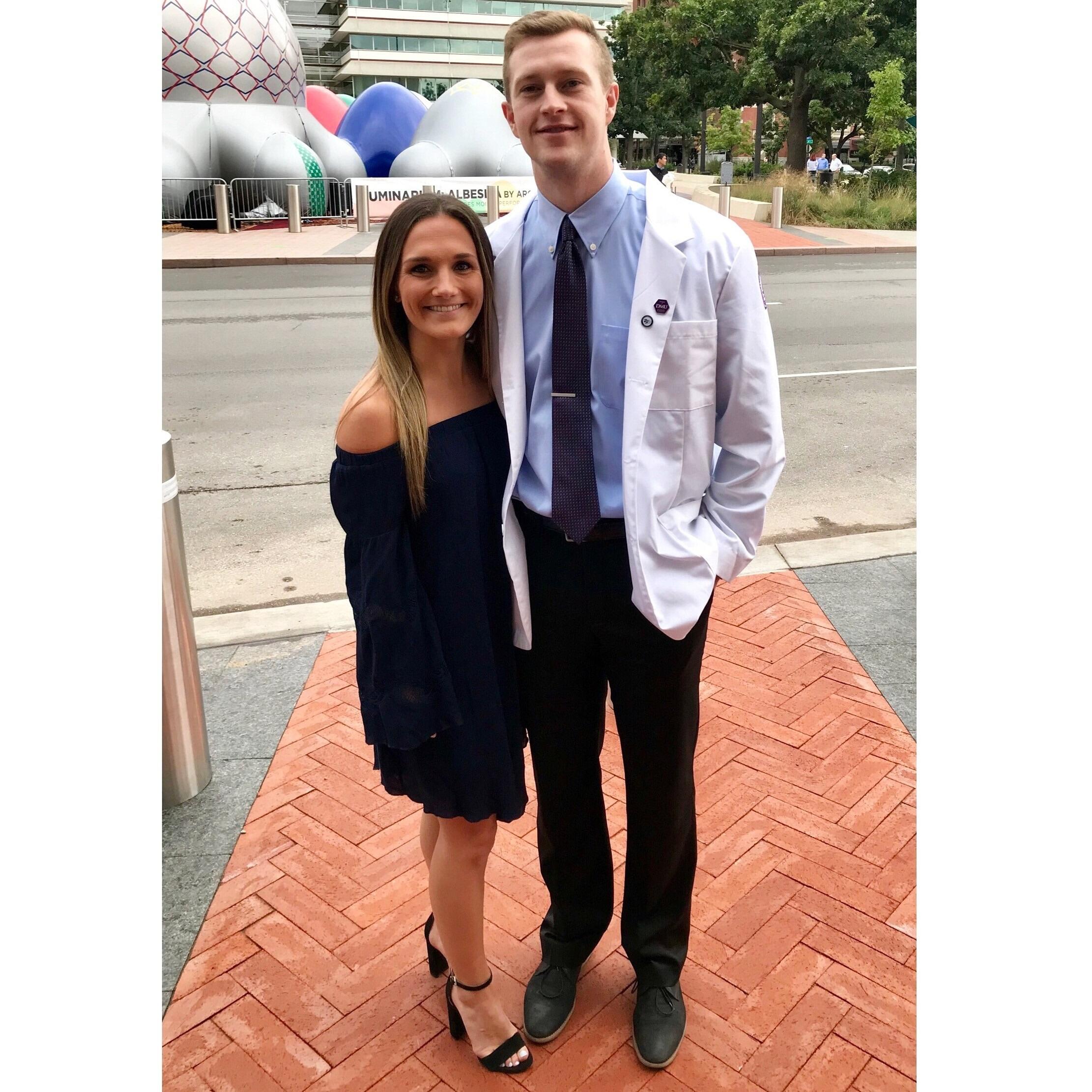Will's White Coat Ceremony for medical school