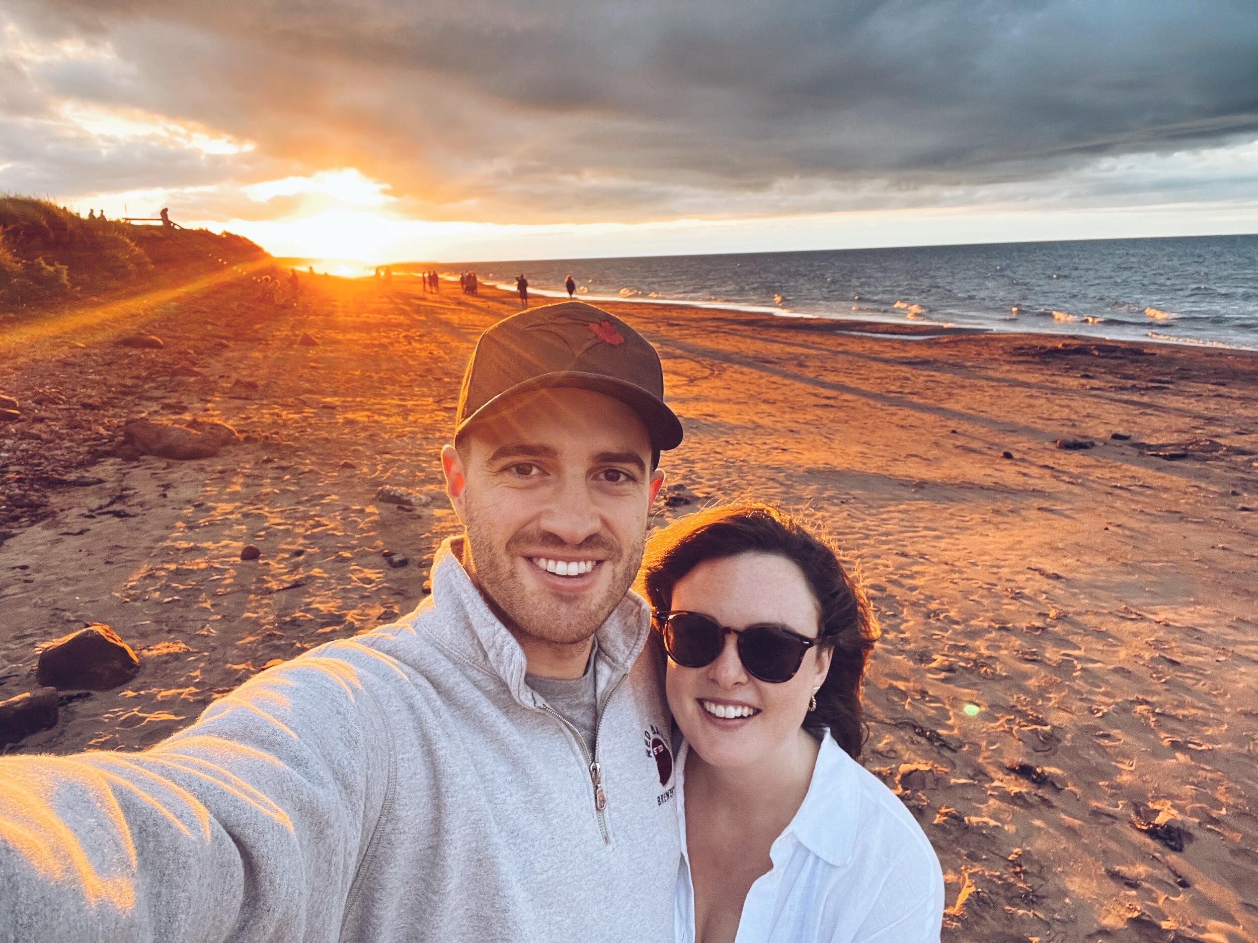 Our first (and likely last - we decided we are more cottage people) solo camping trip to Prince Edward Island 🏖️⛺