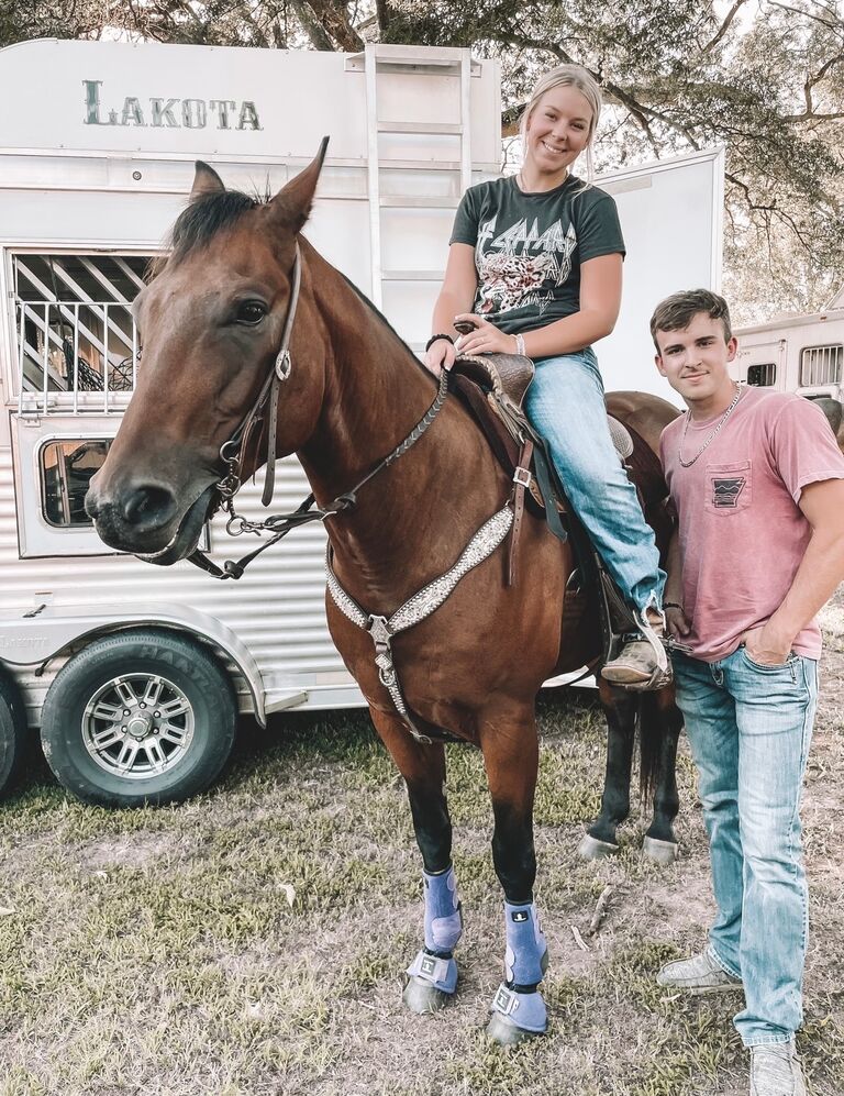 We traveled to LOTS of rodeos the first few years!