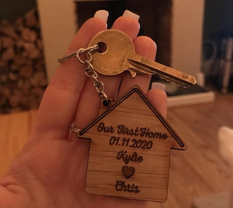 We moved into our First home together.