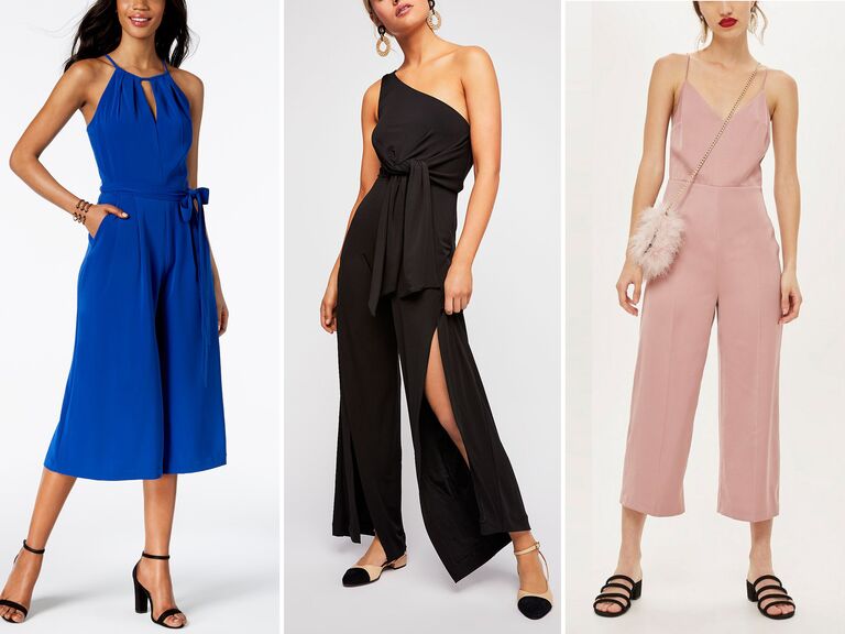 jumpsuit bridesmaid outfits