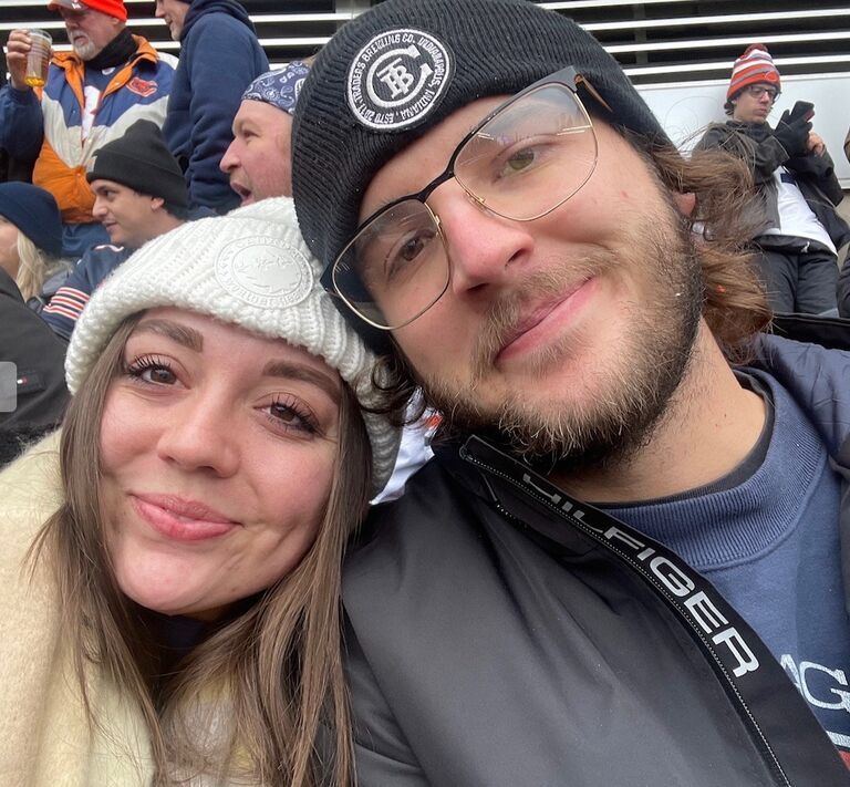 First Bears game (@ Soldier Field) (Detroit loss) 