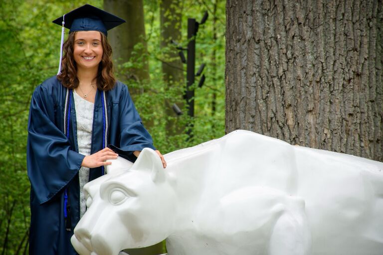 Julianna graduates with honors from Penn State with a BS in Rehabilitation Human Services and a minor in Special Education. She will begin her Master's program in September 2023 at Endicott College to pursue status as Board Certified Behavior Analyst. 