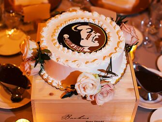 FSU wedding cake