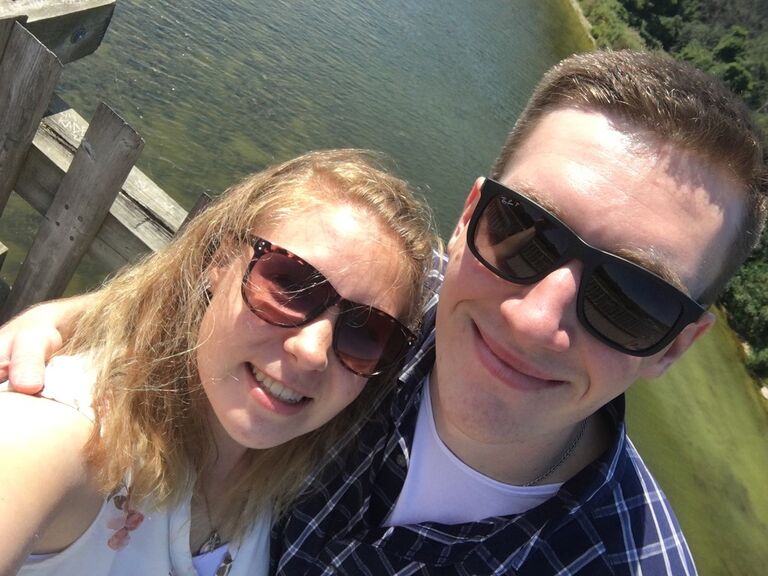 Our first date!