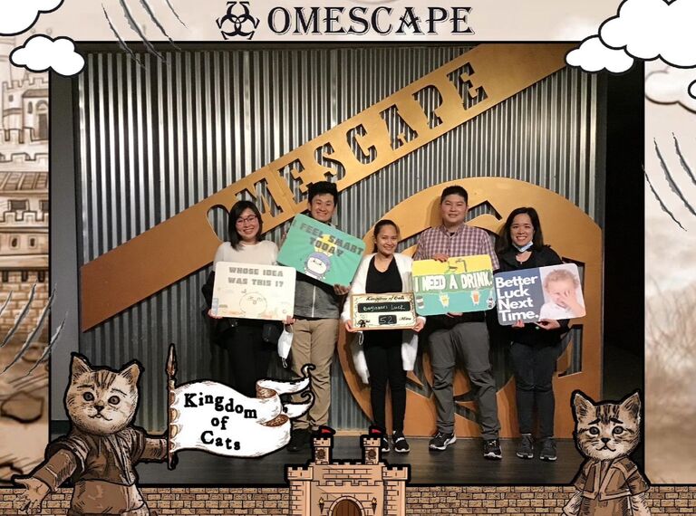 Johnny's first escape room! 