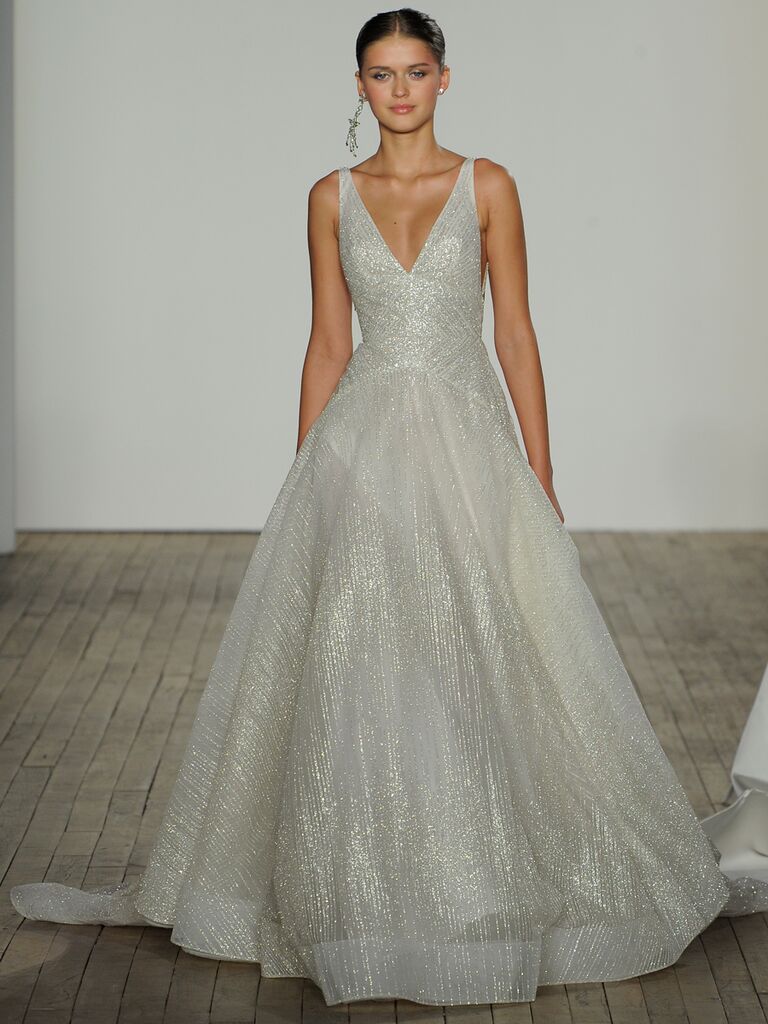 Lazaro Fall 2019 Collection: Bridal Fashion Week Photos