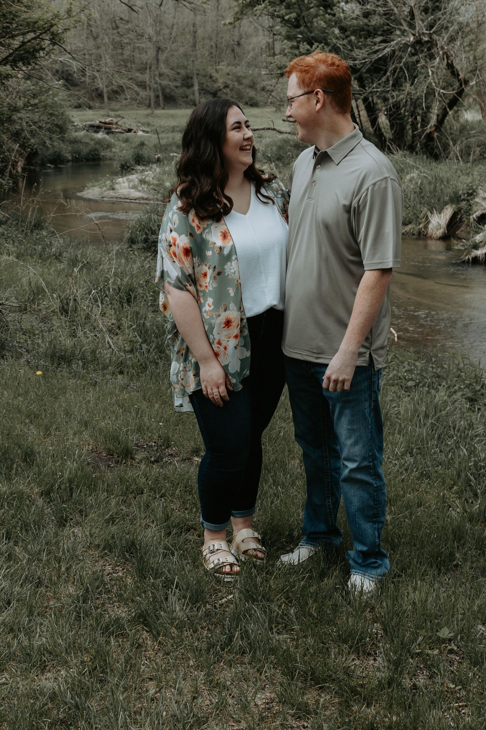 Thought he was going to propose here... 