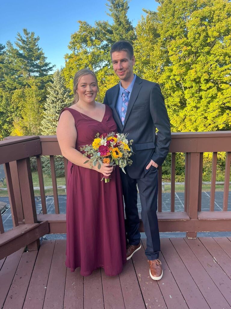Our last wedding together as boyfriend and girlfriend.