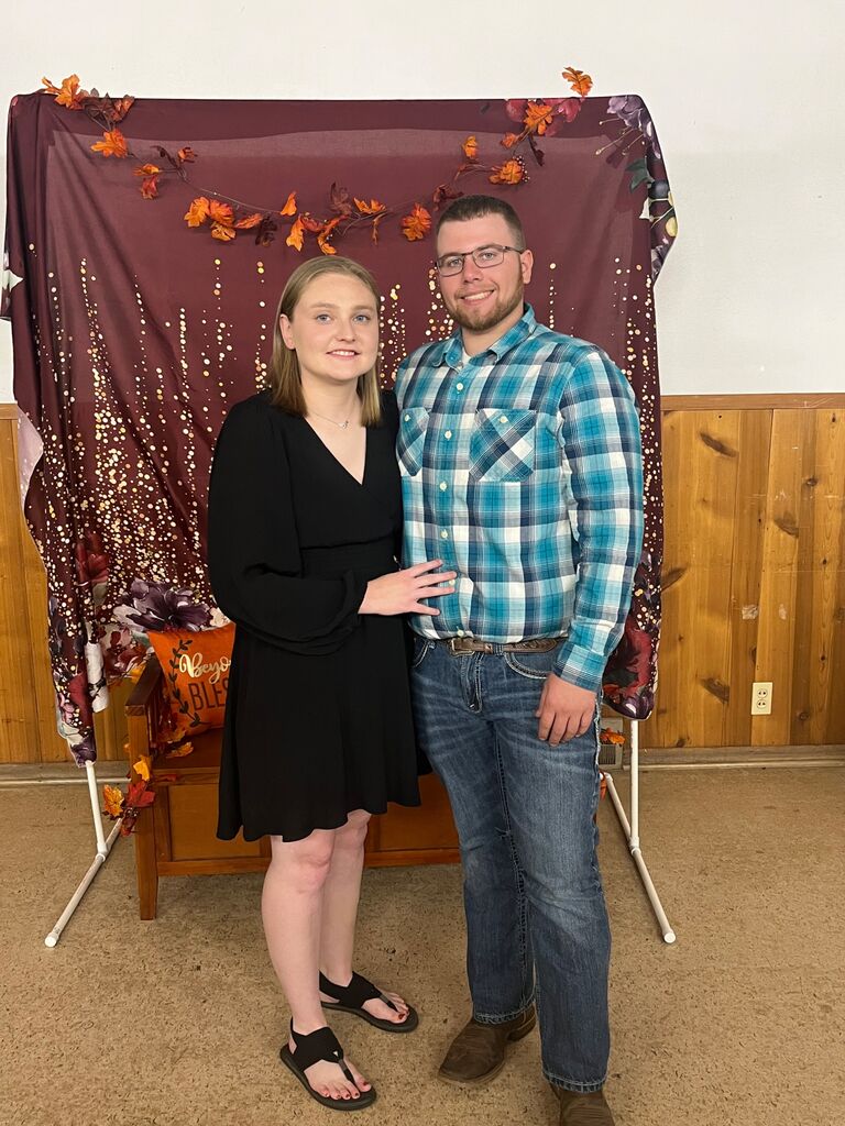 The first of many weddings we attended as a couple!