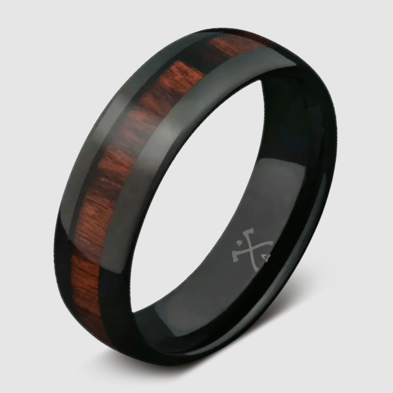The Cowboy Wedding Ring from Manly Bands 