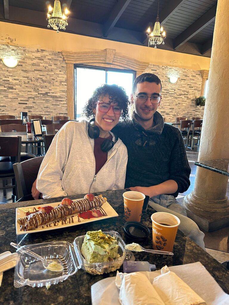 Breakfast out together