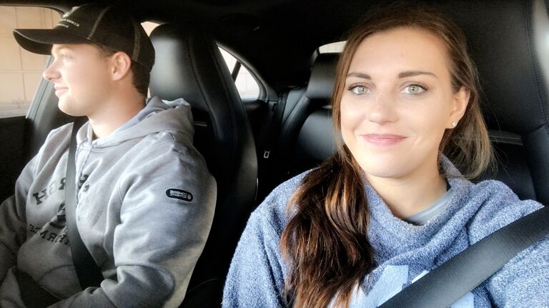 We hangout again 4 months later + are officially dating! 