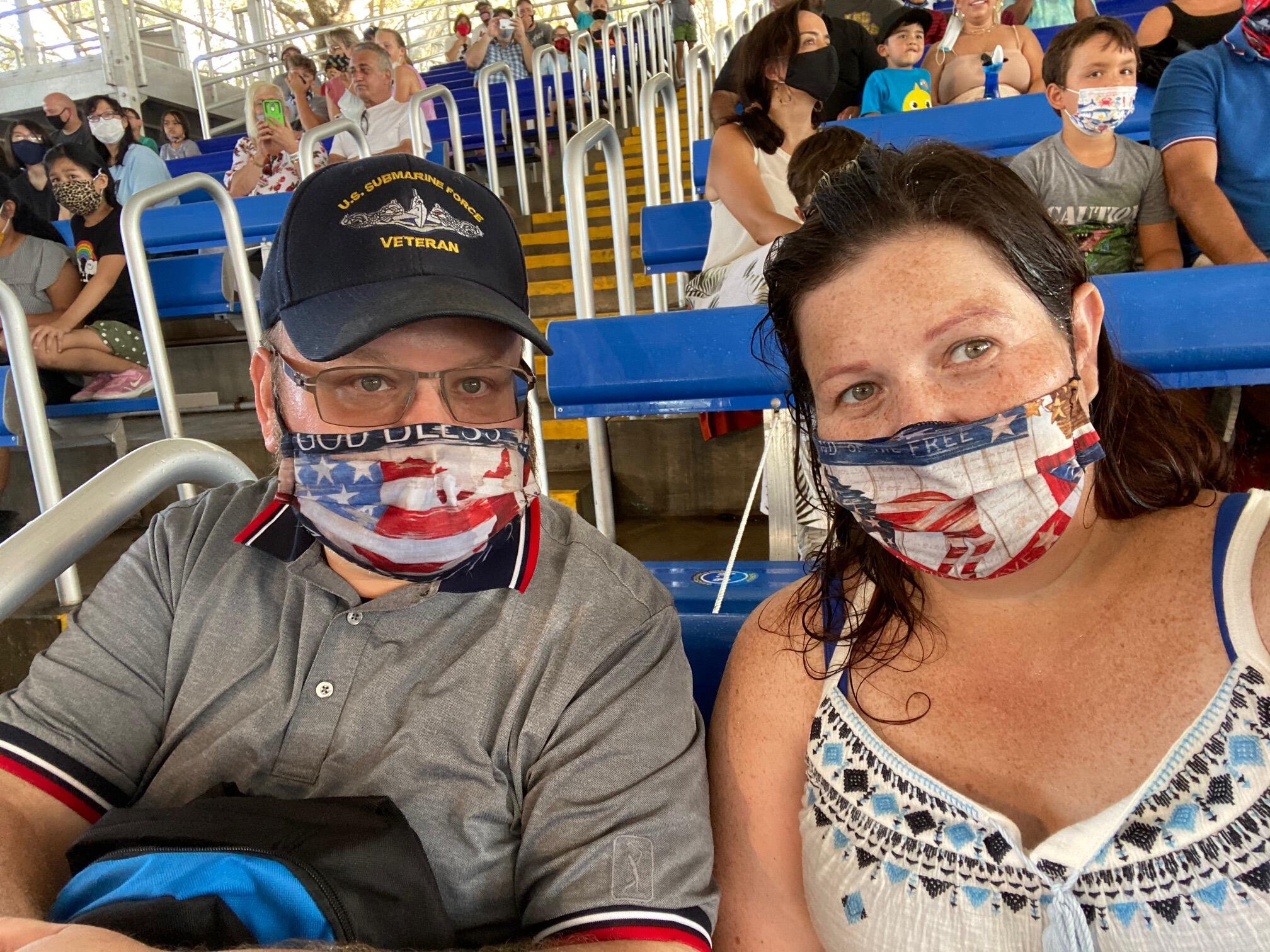 First visit to an amusement park together @ Sea World.