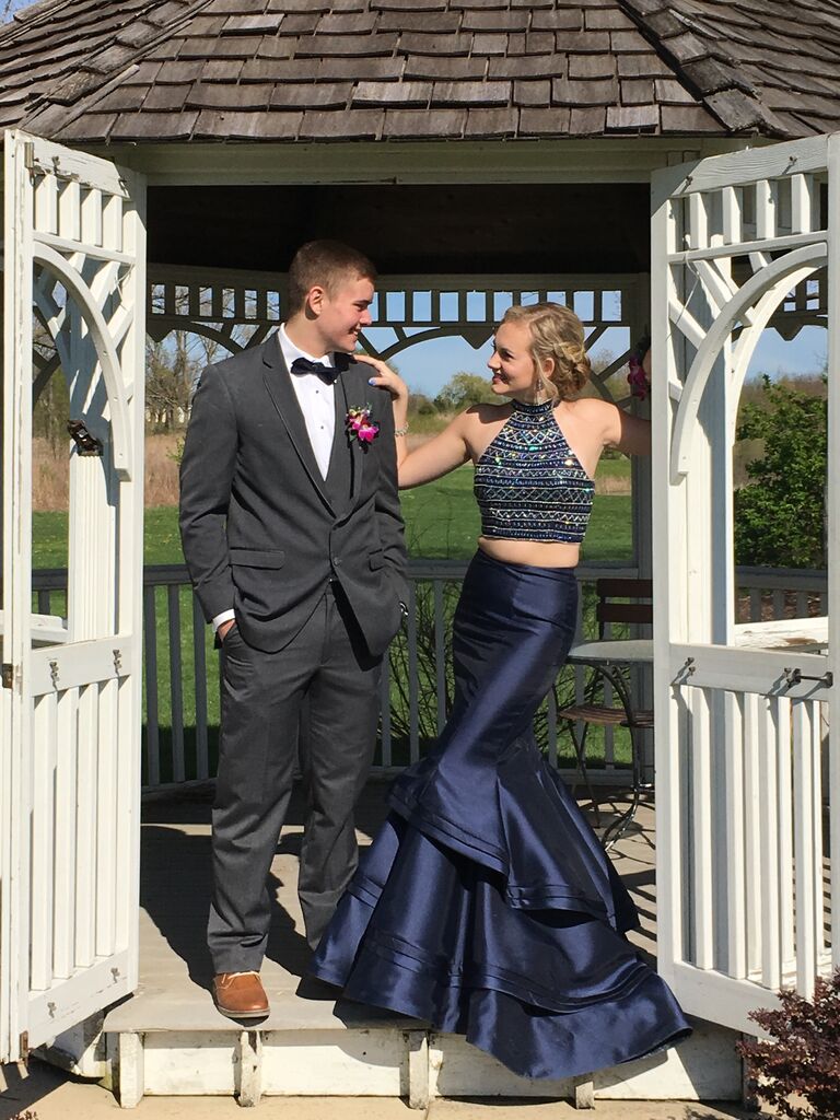 In the mean time, we went to every school dance together! 