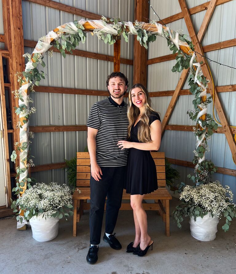 Had no idea he was about to propose and spent the entire 4+ hour drive home talking about weddings, proposals, etc. Props to Nathan & Lauren for keeping it together when I wouldn't allow a change in topic lol