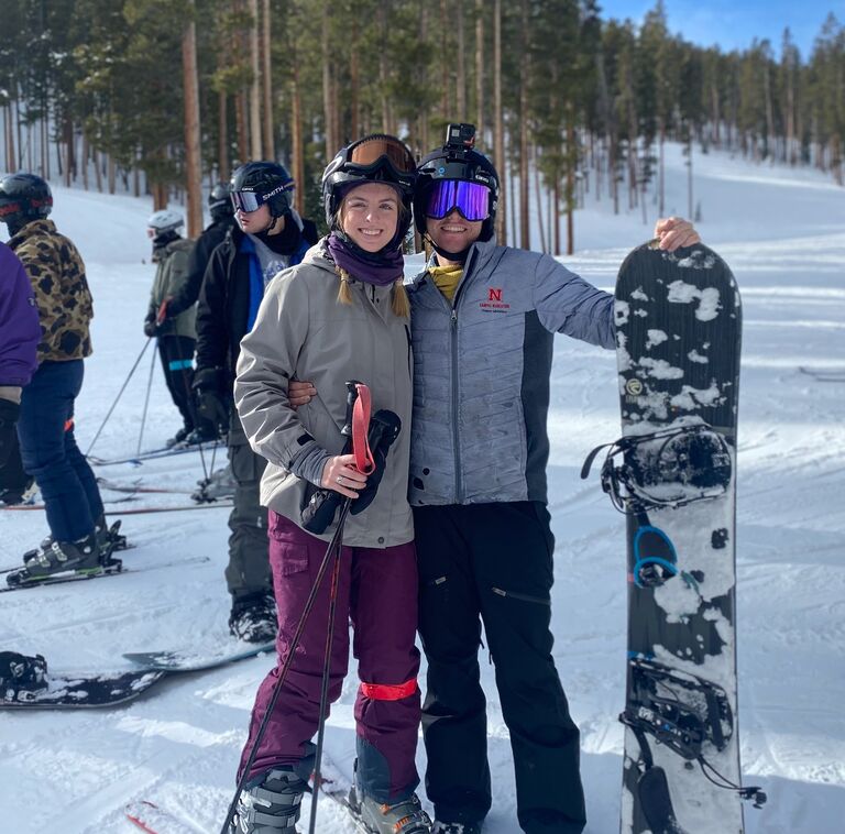 The SALT Ski Trip in Wyoming - we fell in love with skiing here :) 