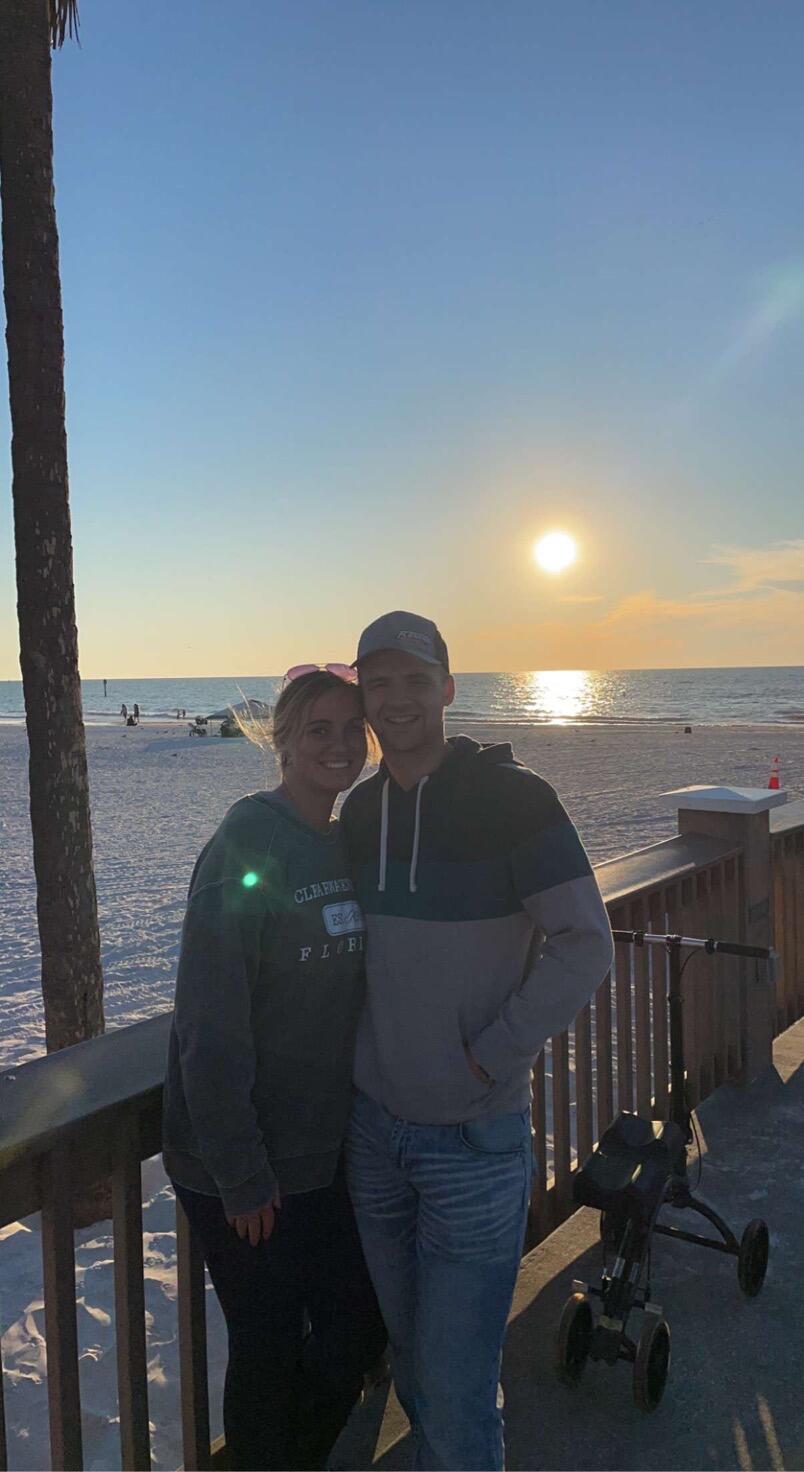 Our first vacation together-Clearwater, Florida