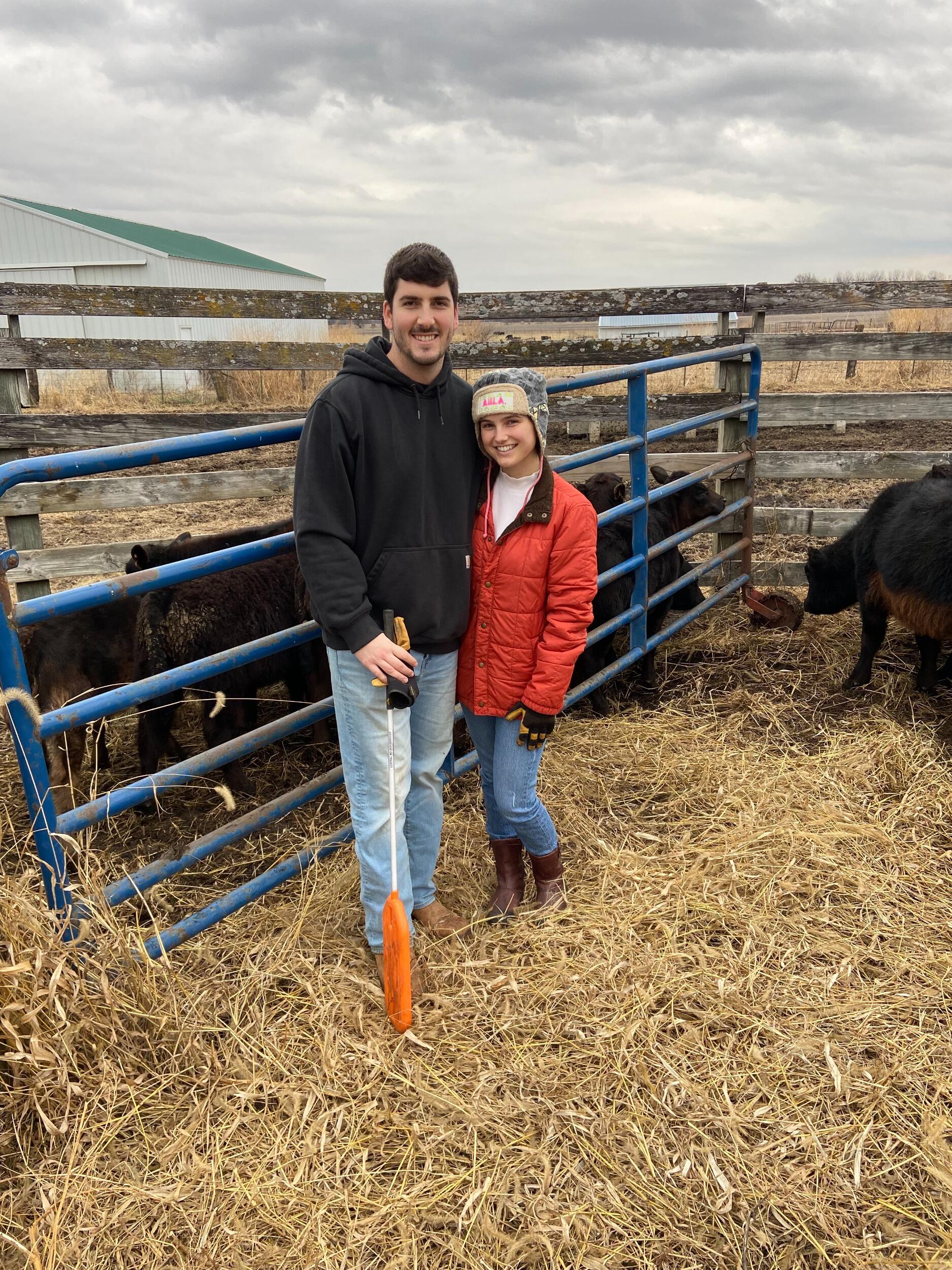 Most recent Cattle Day. Grace's outfit looks really good ;)