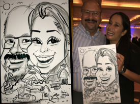 Ultra Fun Event Art - Caricaturist - Carlsbad, CA - Hero Gallery 2