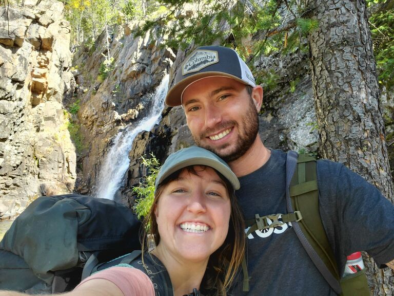 At about their first month -a-versery, D&L went on their first backpacking trip to Indian Peaks Wilderness (and the relationship survived!). This was the start of many more  backpacking trips in their future. 